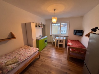 Einzelzimmer mit Küche